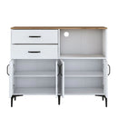 Dulap Bucătărie NICE 1 raft 4 uși 2 sertare, 120 x 99 cm - Maroom