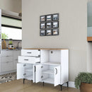 Dulap Bucătărie NICE 1 raft 4 uși 2 sertare, 120 x 99 cm - Maroom