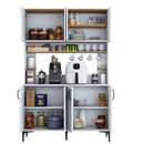 Dulap Bucătărie NICE 3 rafturi 8 uși, 120 x 184 cm - Maroom