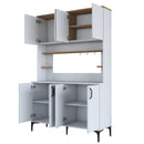 Dulap Bucătărie NICE 3 rafturi 8 uși, 120 x 184 cm - Maroom