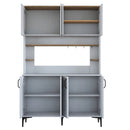 Dulap Bucătărie NICE 3 rafturi 8 uși, 120 x 184 cm - Maroom