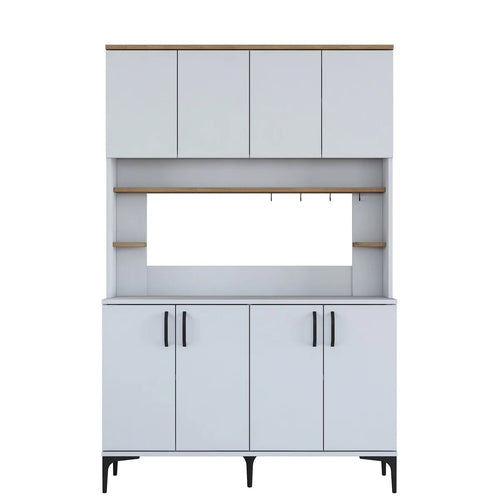 Dulap Bucătărie NICE 3 rafturi 8 uși, 120 x 184 cm - Maroom