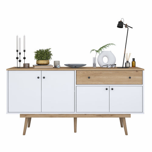 Comodă VERSA 4 uşi 1 sertar 180 x 88 cm - Maroom