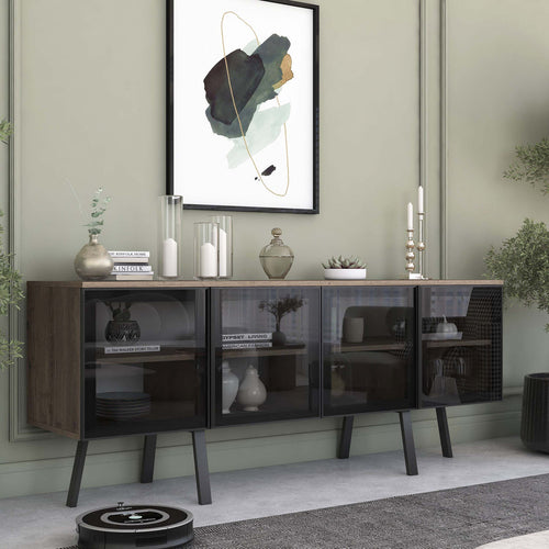 Comodă ALIX 4 uşi 180 x 74 cm - Maroom