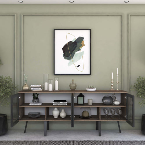 Comodă ALIX 4 uşi 180 x 74 cm - Maroom