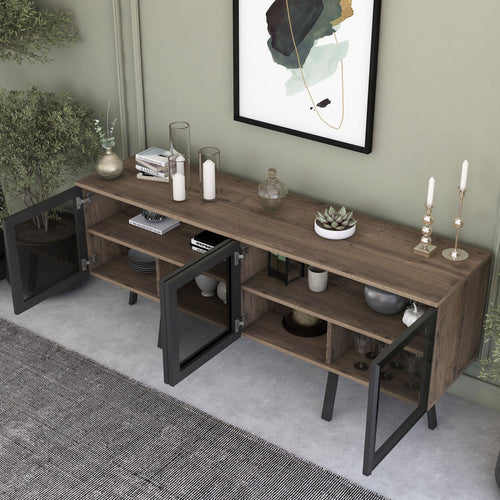 Comodă ALIX 4 uşi 180 x 74 cm - Maroom