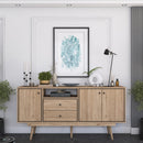 Comodă DAHLIA 3 uşi 2 sertare 180 x 88 cm - Maroom