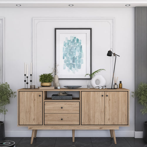 Comodă DAHLIA 3 uşi 2 sertare 180 x 88 cm - Maroom