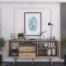 Comodă DAHLIA 3 uşi 2 sertare 180 x 88 cm - Maroom