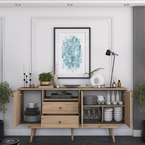 Comodă DAHLIA 3 uşi 2 sertare 180 x 88 cm - Maroom