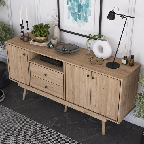 Comodă DAHLIA 3 uşi 2 sertare 180 x 88 cm - Maroom