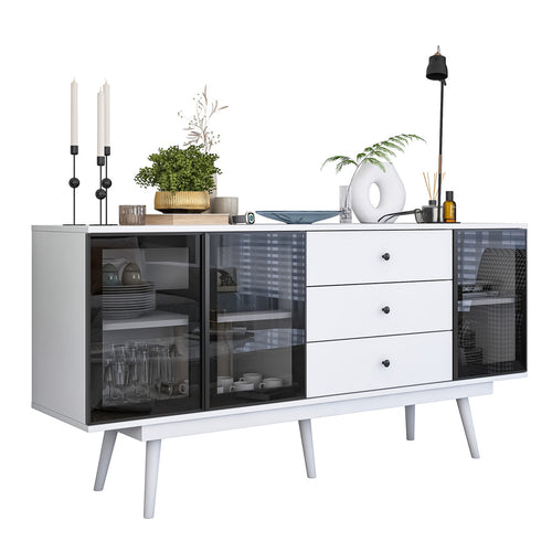 Comodă SOUL 3 uşi 3 sertare 180 x 88 cm - Maroom