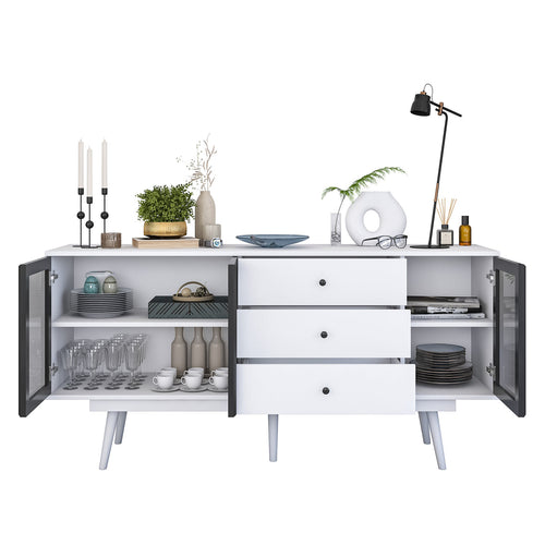 Comodă SOUL 3 uşi 3 sertare 180 x 88 cm - Maroom