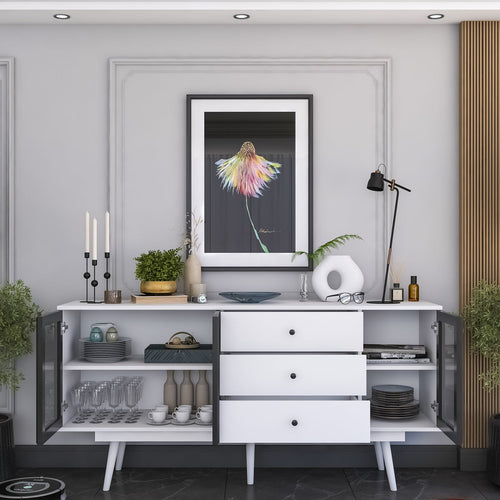 Comodă SOUL 3 uşi 3 sertare 180 x 88 cm - Maroom