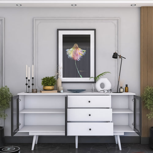 Comodă SOUL 3 uşi 3 sertare 180 x 88 cm - Maroom