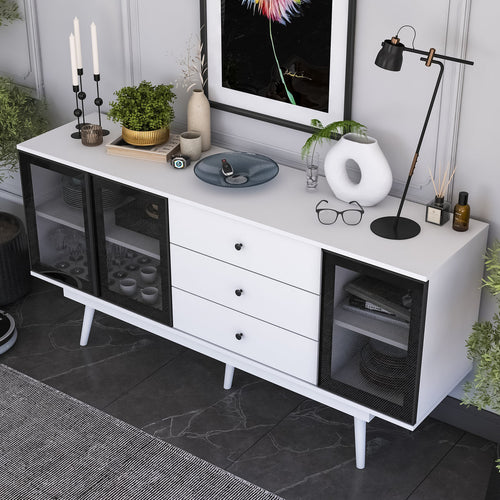 Comodă SOUL 3 uşi 3 sertare 180 x 88 cm - Maroom