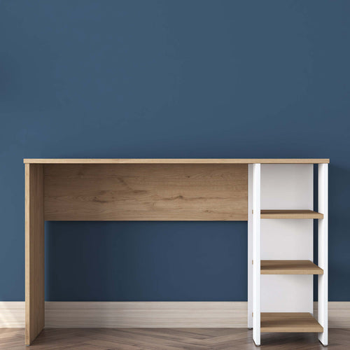 Birou VICTORIA Alb 3 rafturi 120 x 45 cm - Maroom