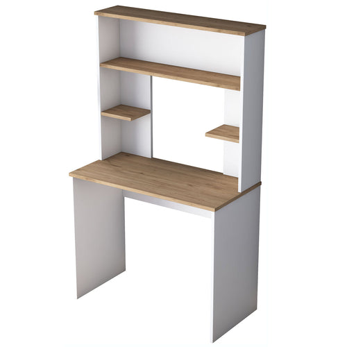 Birou VICTORIA Alb, 3 rafturi 90 x 45 cm - Maroom