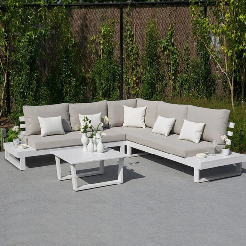 Set mobilier de grădină coltar DOMINO 229 x 229 cm, Opțiuni culoare