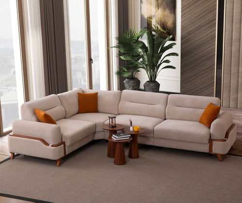 Colțar Extensibil 3+1 locuri RONNY 320 x 230 cm, Opțiuni culoare