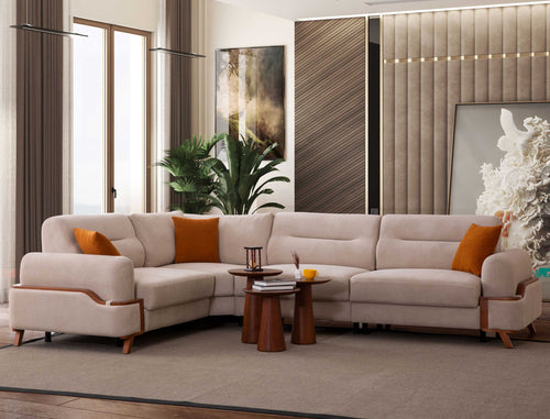 Colțar Extensibil 3+1 locuri RONNY 320 x 230 cm, Opțiuni culoare