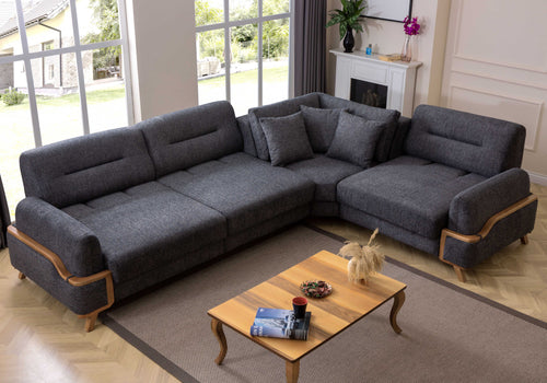 Colțar Extensibil 3+1 locuri RONNY 320 x 230 cm, Opțiuni culoare