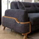 Colțar Extensibil 3+1 locuri RONNY 320 x 230 cm, Opțiuni culoare