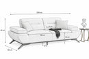 Canapea extensibilă ESTER  3 locuri 234cm