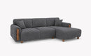 Colțar Extensibil cu depozitare 3+1 locuri PERLA 240 x 140 cm, Opțiuni culoare