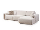 Colțar Extensibil cu depozitare 3+1 locuri PERLA 240 x 140 cm, Opțiuni culoare