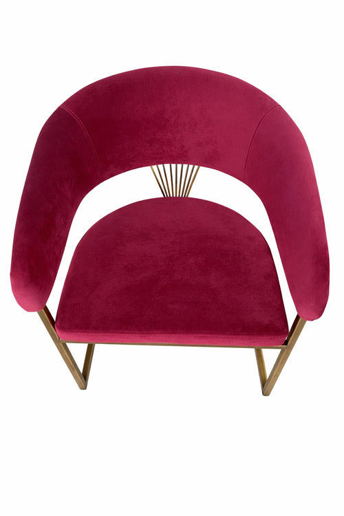 Scaun ALLEGRA, picior metalic Vintage Gold, Culori disponibile