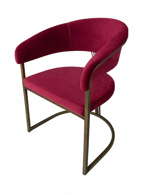 Scaun ALLEGRA, picior metalic Vintage Gold, Culori disponibile