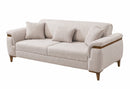 Canapea extensibilă ARMONIA 3 locuri  223 cm, Opțiuni culoare 