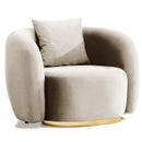 Fotoliu MUFFIN-MR, Opțiuni culoare, Material : Catifea  Picior&nbsp : Metal Argintiu, Pernă Pentru Spate : Burete moale