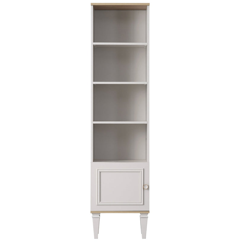 Bibliotecă BRENNA 4 rafturi 1 ușă 45 x 199 cm - Maroom