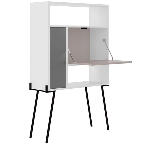 Birou OPTIMUS 2 rafturi 1 ușă 84 x 29 cm, Opțiuni culoare