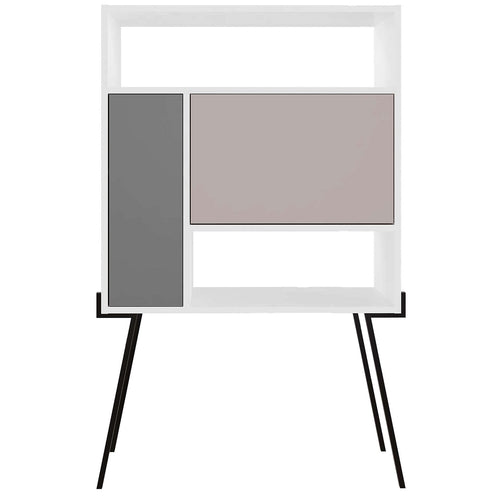 Birou OPTIMUS 2 rafturi 1 ușă 84 x 29 cm, Opțiuni culoare