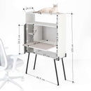 Birou OPTIMUS 2 rafturi 1 ușă 84 x 29 cm, Opțiuni culoare - Maroom