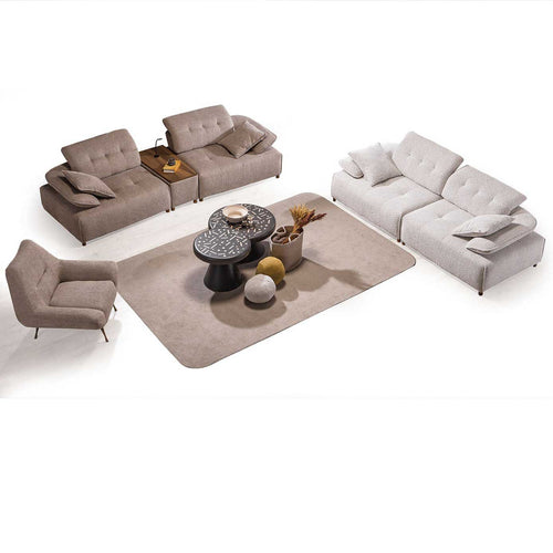 Canapea modulară extensibilă LARGO cu modul măsuța 300 cm, Opțiuni culoare