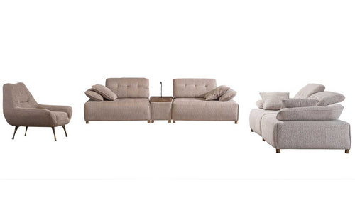 Canapea modulară extensibilă LARGO cu modul măsuța 300 cm, Opțiuni culoare