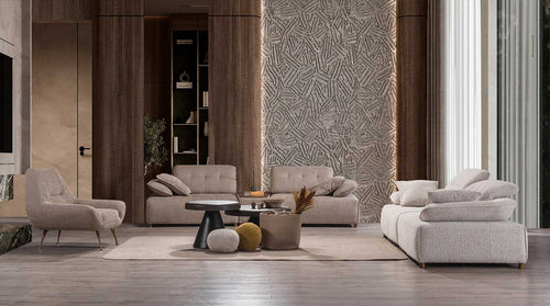 Canapea modulară extensibilă LARGO cu modul măsuța 300 cm, Opțiuni culoare