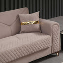 Canapea extensibilă CORREO, Opțiuni culoare și dimensiune 