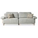 Canapea LAVA  , Țesătură modernă și moale, picioarelor: Lemn din fata