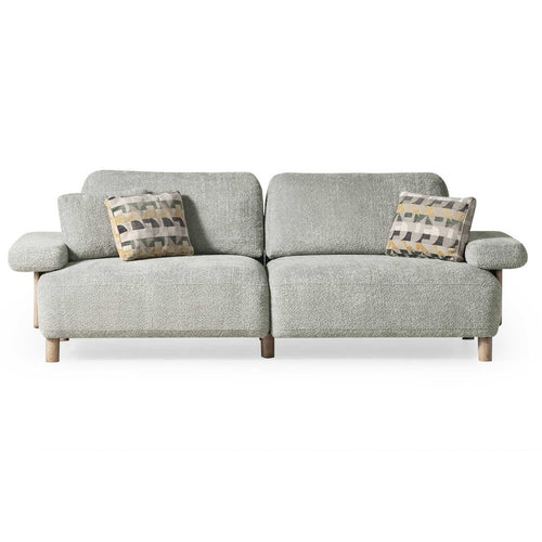 Canapea LAVA  , Țesătură modernă și moale, picioarelor: Lemn din fata