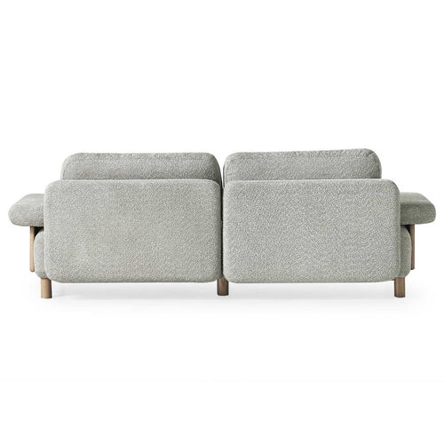 Canapea LAVA  , Țesătură modernă și moale, picioarelor: Lemn  din spate