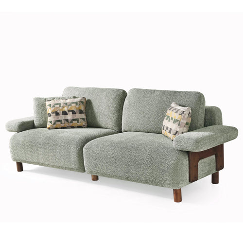 Canapea LAVA  , Țesătură modernă și moale, picioarelor: Lemn