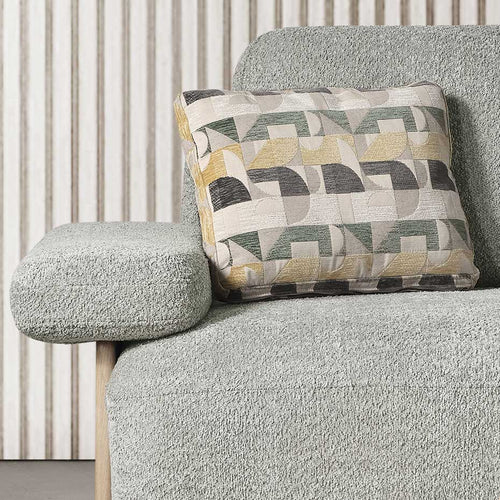 Canapea LAVA  , Țesătură modernă și moale, picioarelor: Lemn   detalie    