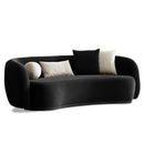 Canapea MUFFIN-MR, Opțiuni culoare, Material : Catifea  Picior&nbsp : Metal Argintiu, Pernă Pentru Spate : Burete moale