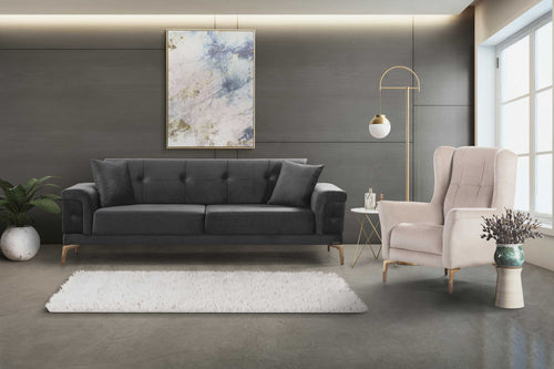 Canapea extensibilă 3 locuri HAZERAN 226 cm, Opțiuni culoare