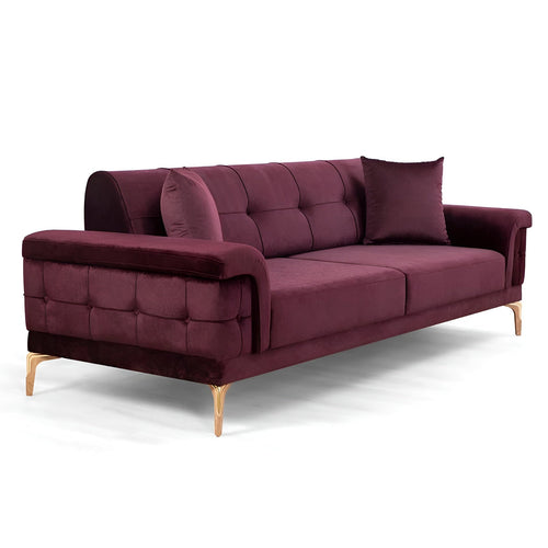 Canapea extensibilă 3 locuri HAZERAN 226 cm, Opțiuni culoare